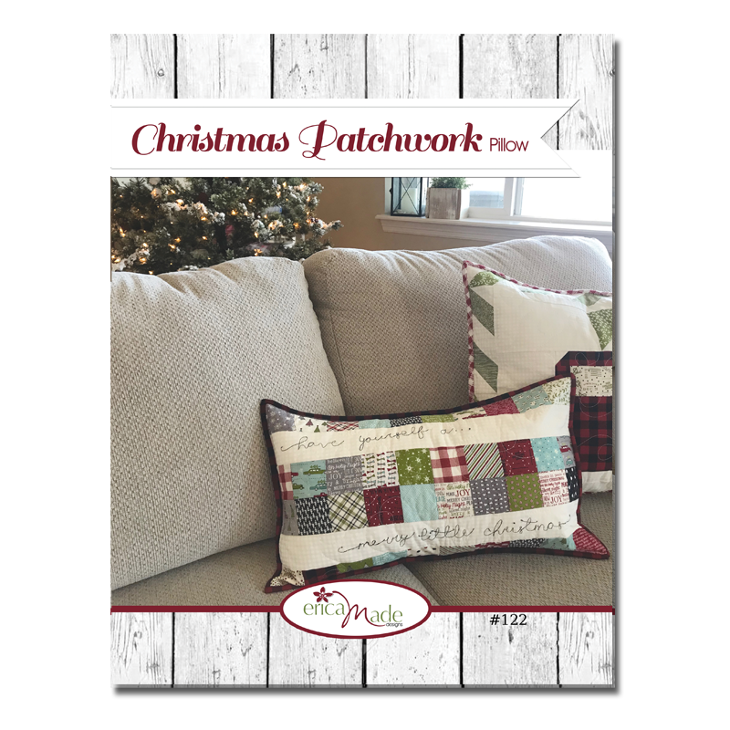 (image for) Christmas Patchwork Pillow PDF