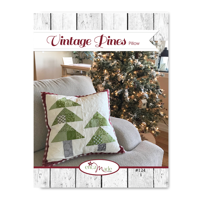 (image for) Vintage Pines Pillow PDF