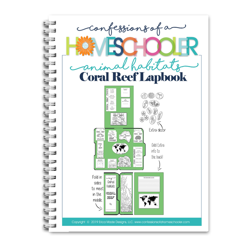 (image for) Animal Habitat: Coral Reef Lapbook PDF