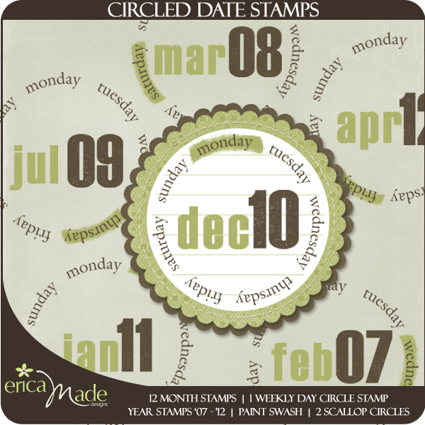 (image for) Circled Date Stamps