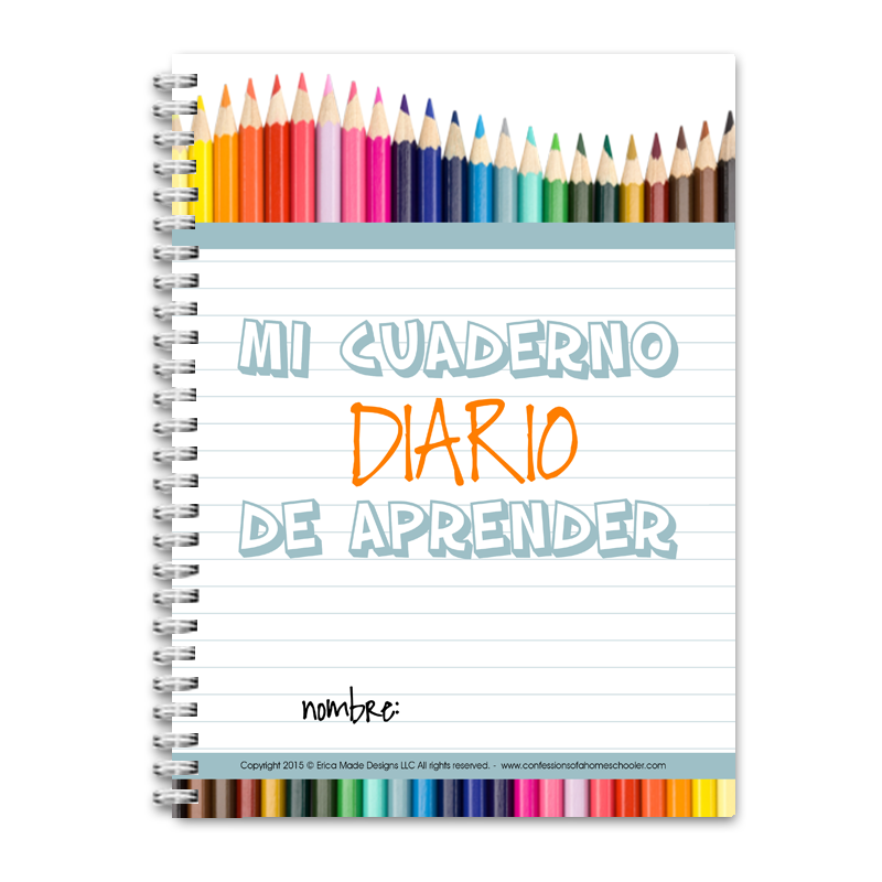 (image for) Daily Learning Notebook: Spanish - PDF
