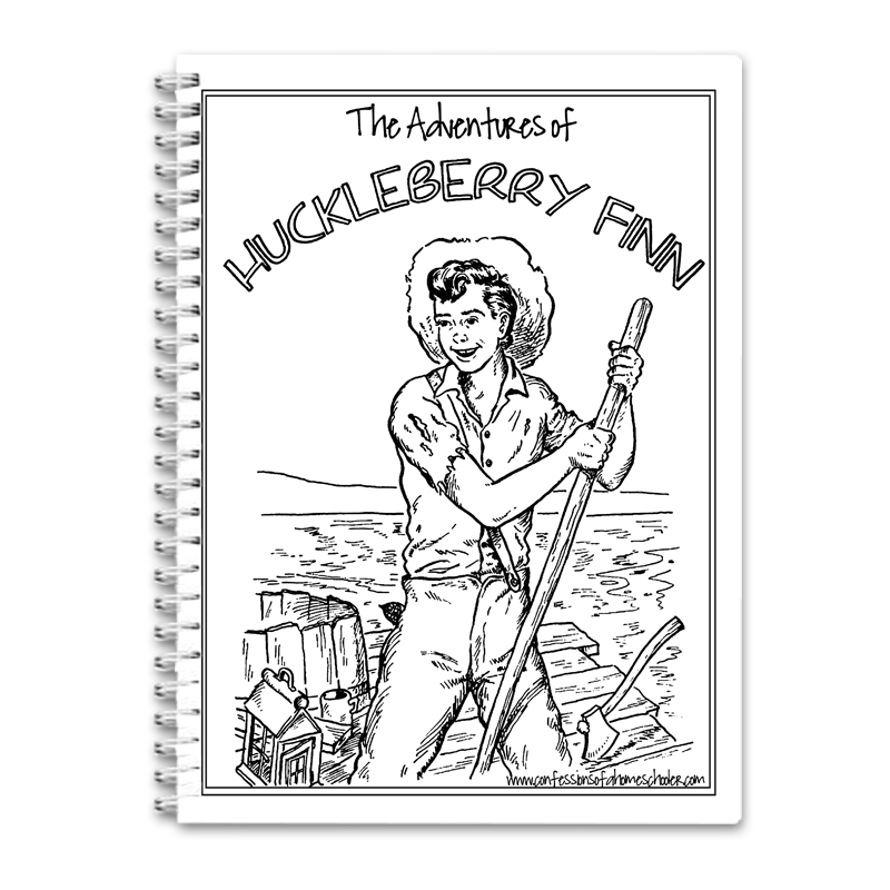 (image for) The Adventures of Huckleberry Finn Unit Study PDF