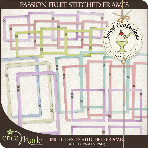 (image for) Sweet Confections Stitched Frames