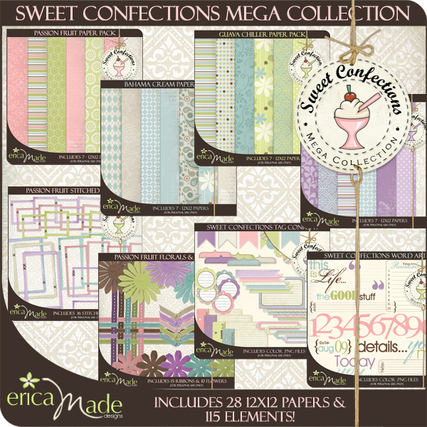 (image for) Sweet Confections Mega Kit - Commercial Use