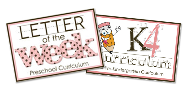 Prek/Kindergarten Combo Pack