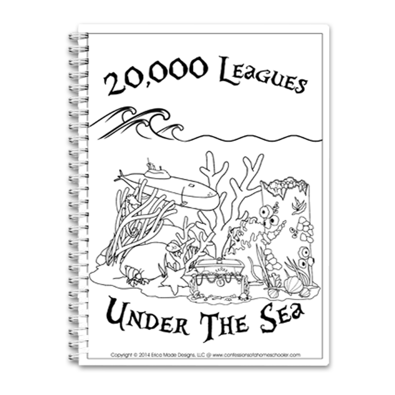 (image for) 20000 Leagues Under the Sea Unit Study PDF