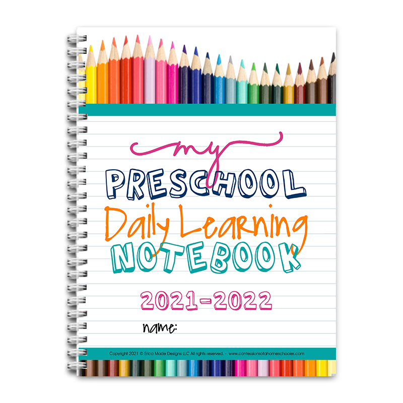 2021-2022 Pre-k Daily Learning Notebook PDF