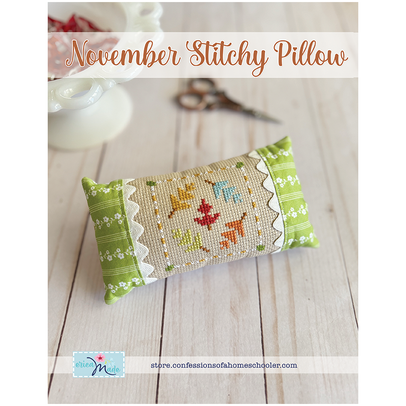 (image for) November Stitchy Pillow PDF