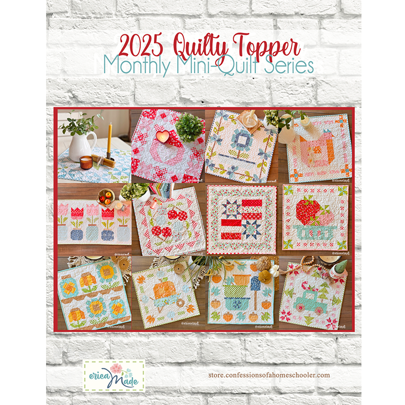 (image for) Quilty Topper of the Month Bundle PRINT