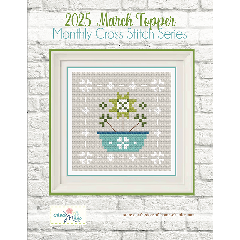 (image for) 2025 March Stitchy Topper PDF