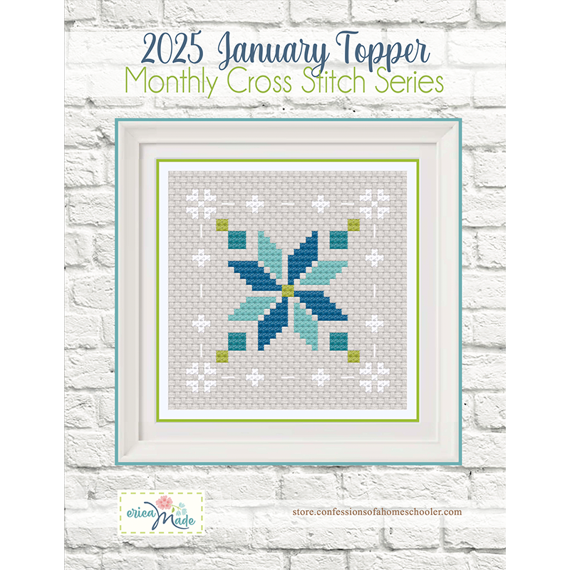 (image for) 2025 January Stitchy Topper PDF