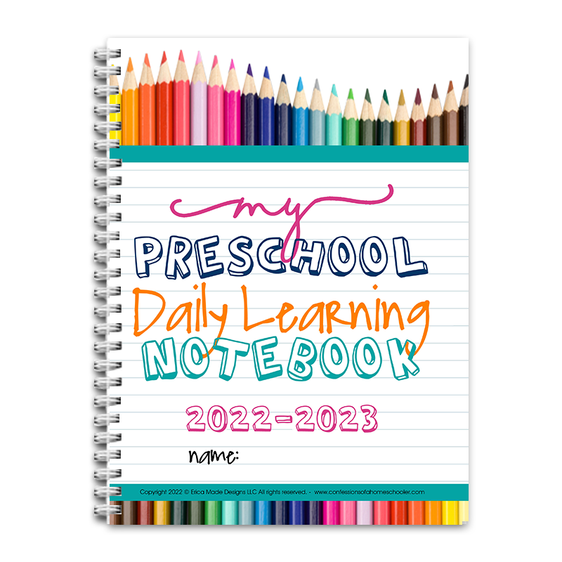 2022-2023 PRE-K Daily Learning Notebook PDF