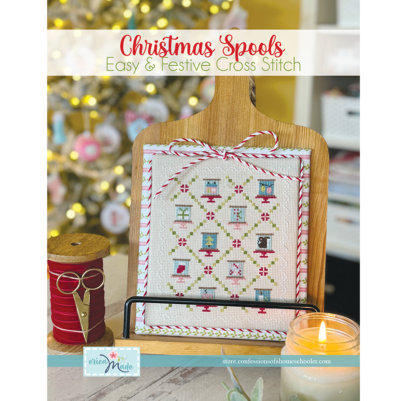 (image for) Christmas Spools Cross Stitch PDF