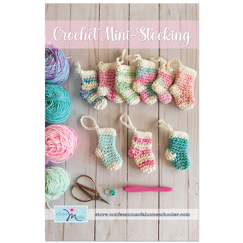 (image for) Crochet Mini Stocking Ornaments PDF