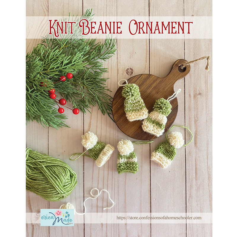 (image for) Knit Beanie Ornaments PDF