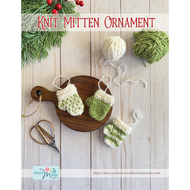 (image for) Knit Mitten Ornaments PDF