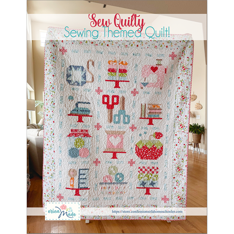 (image for) Sew Quilty Quilt PRINT