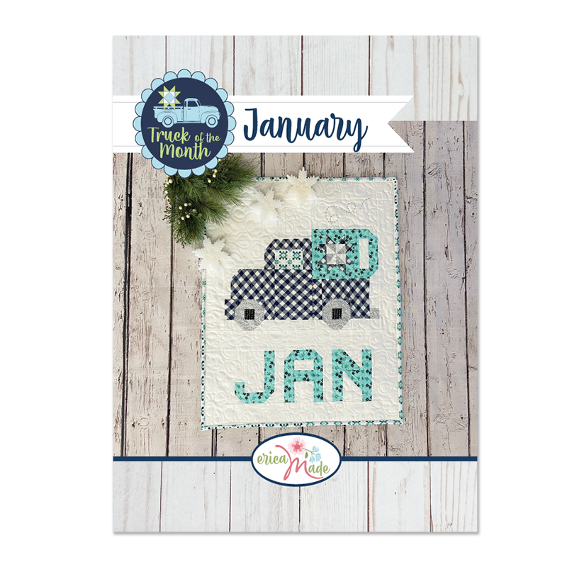 (image for) Vintage Quilty Truck JANUARY - PDF - Click Image to Close