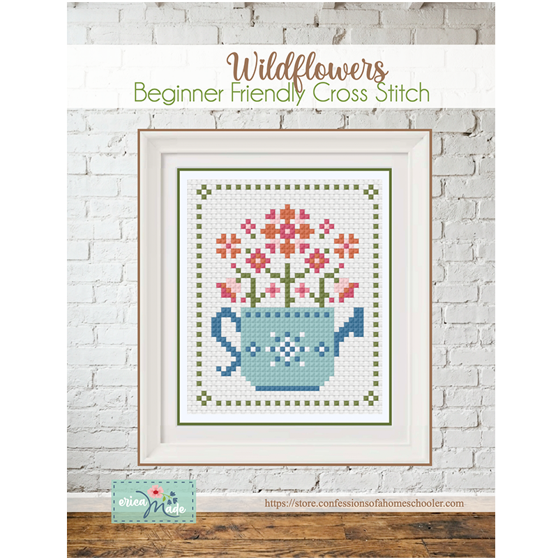 (image for) Wildflowers Cross Stitch PDF