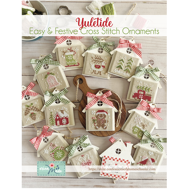 (image for) 2026 Yuletide Stitchy Ornaments PRINT