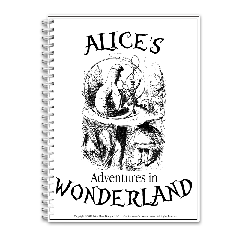 Alice in Wonderland Unit Study PDF