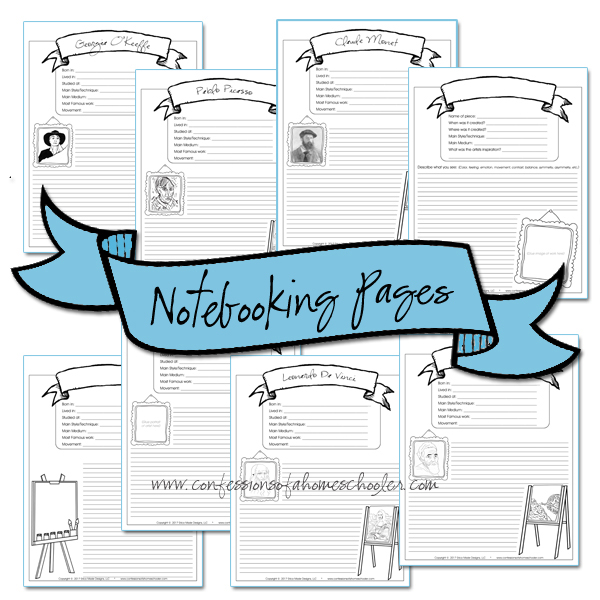 Notebooking Pages
