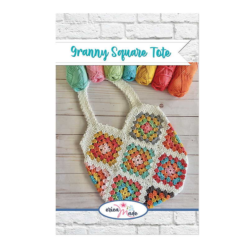 (image for) Crochet Granny Square Tote PDF