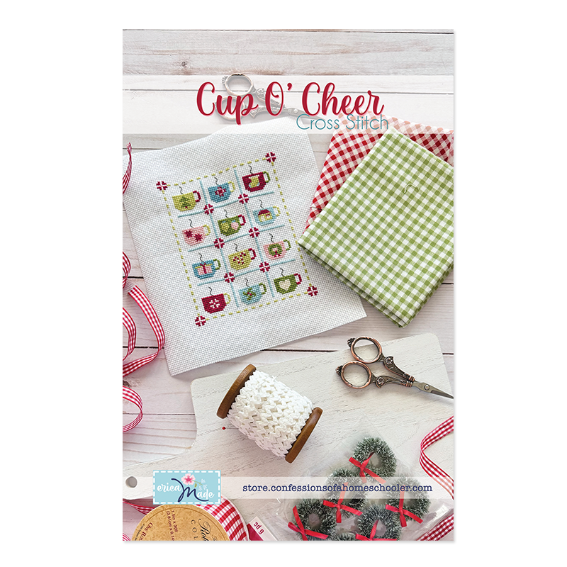 (image for) Cup O Cheer Cross Stitch PDF