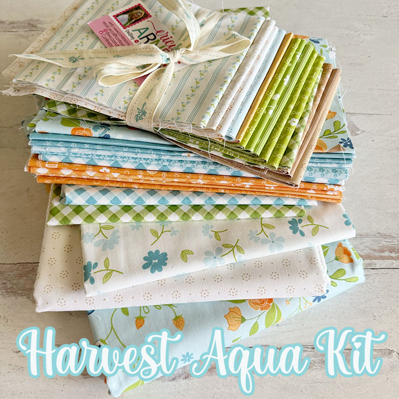 (image for) Harvest Fabric Kit - Aqua Backing