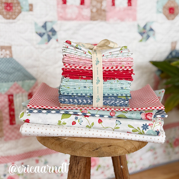 (image for) Homespun FULL Quilt Kit - CREAM BACKING