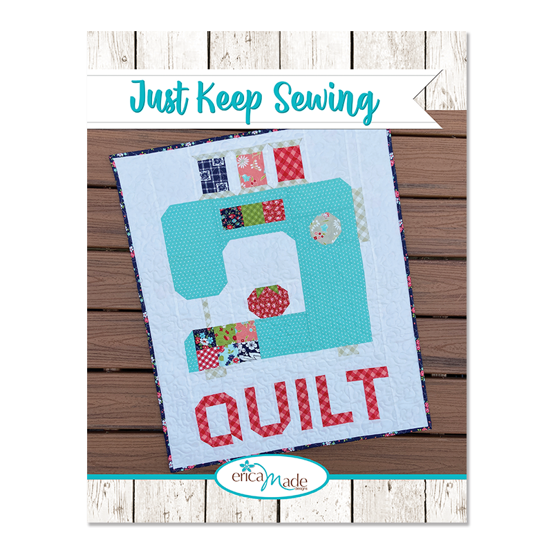 Just Keep Sewing Quilt PDF