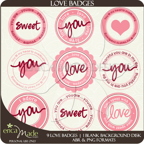 Love Badges
