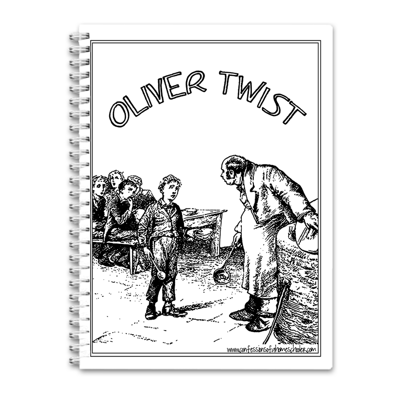 Oliver Twist Unit Study PDF [Lit42] $5.95 : Confessions of a Homeschooler, Online Store for Curriculum, and More!