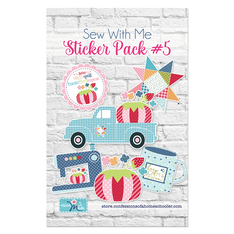 (image for) Sew With Me Sticker Pack #5