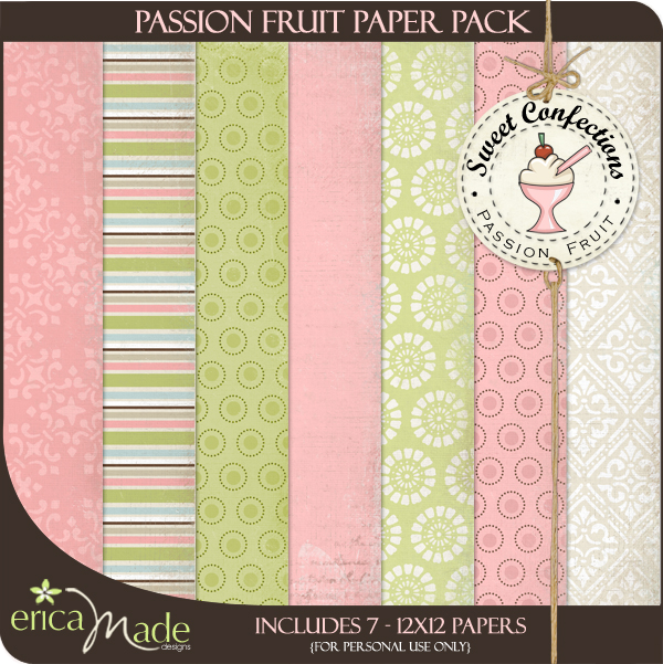 Passion Fruit Paper Pack