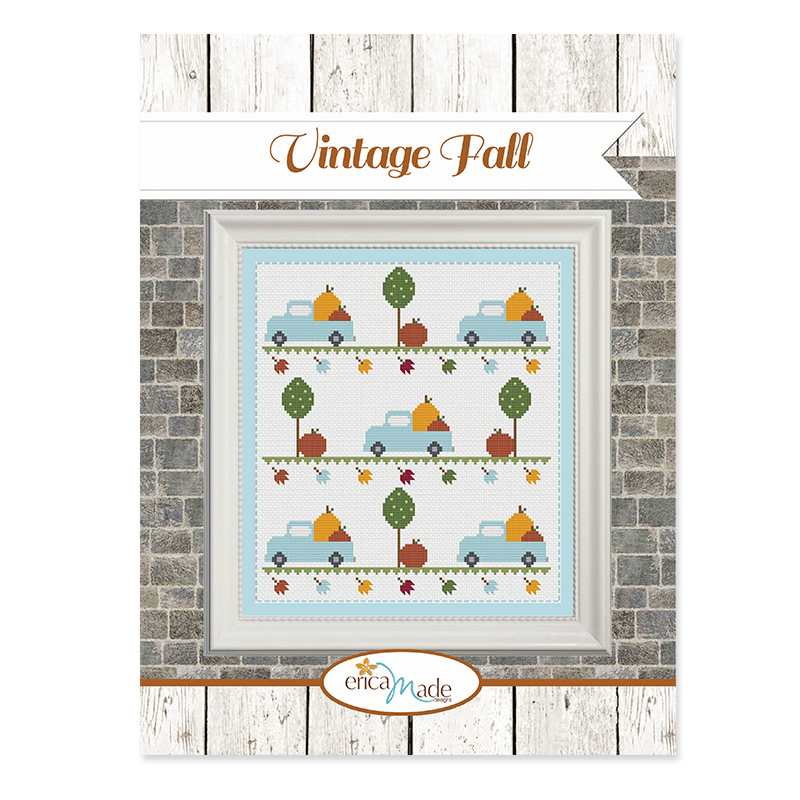 (image for) Vintage Fall Cross Stitch PDF
