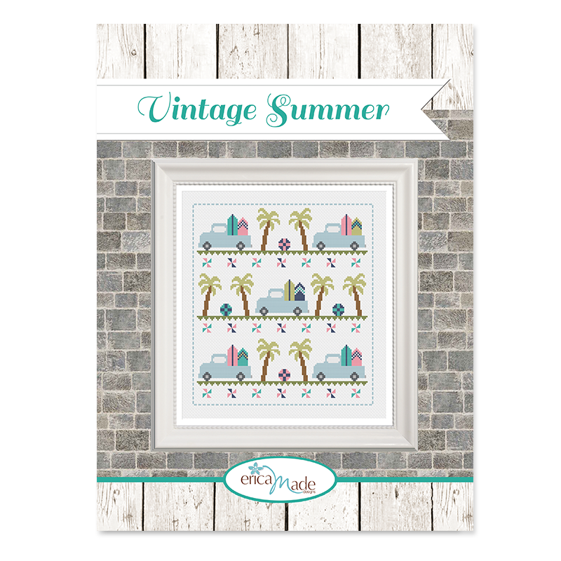 (image for) Vintage Summer Cross Stitch PDF - Click Image to Close