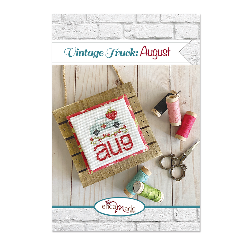 Vintage Stitchy Truck AUGUST - PDF - Click Image to Close